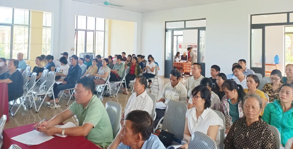 KHAI MẠC LỚP TẬP HUẤN  CHO GIA ĐÌNH HỌC SINH VỀ "KỸ NĂNG , PHƯƠNG PHÁP CHĂM SÓC VÀ PHỤC HỒI CHỨC NĂNG  CHO TRẺ KHUYẾT TẬT