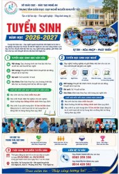 THÔNG TIN TUYỂN SINH NĂM HỌC 2026-2027 CỦA TRUNG TÂM GIÁO DỤC-DẠY NGHỀ NGƯỜI KHUYẾT TẬT NGHỆ AN